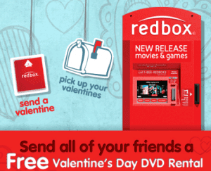 redbox valentine's day free rental