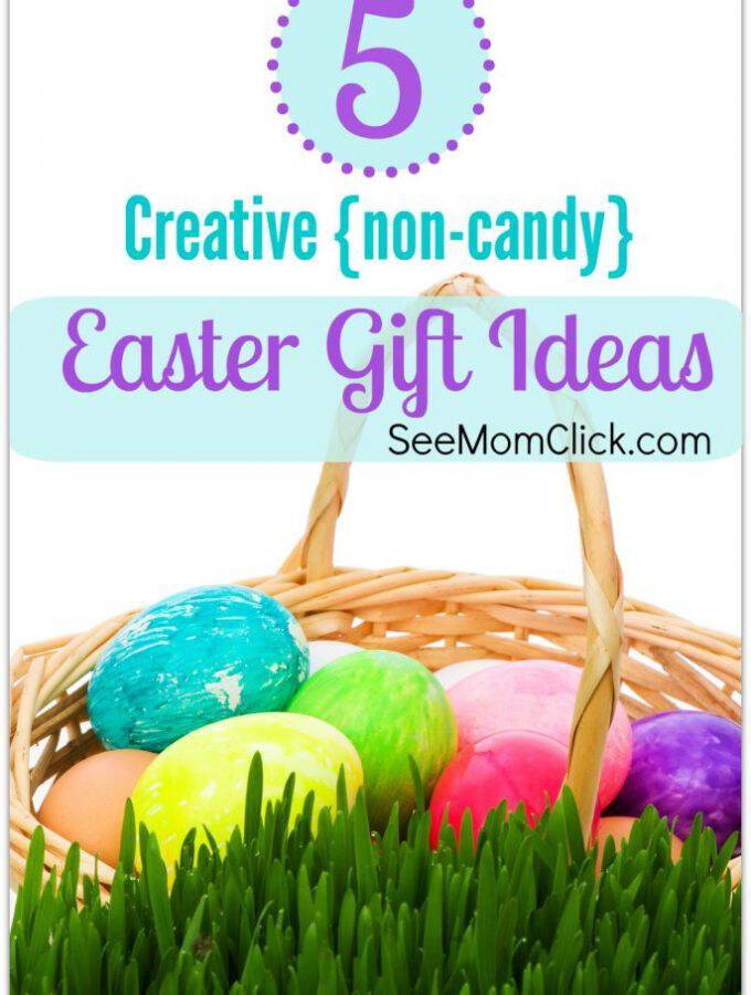 Need some creative Easter ideas for your kids' baskets? Here are some of my favorite gift ideas for the kids, all non-candy to spark their creativity!