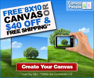 canvas people $40 off