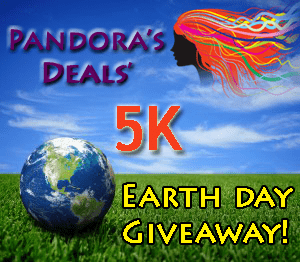 Pandora's Deals' 5K Earth Day Giveaway