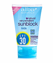 alba kids sunscreen
