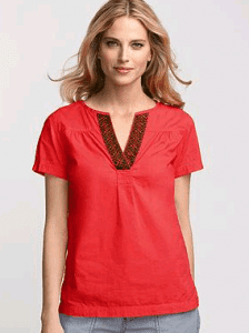 eddie bauer tunic