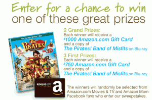 amazon mom sweepstakes