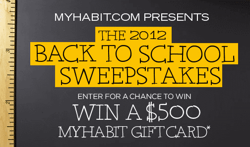 myhabit sweepstakes
