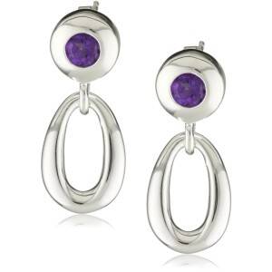 amethyst earrings