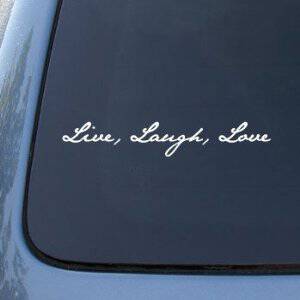 live laugh love decal