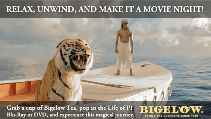Bigelow Life of Pi Sweepstakes