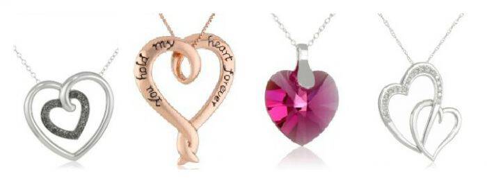 heart necklaces