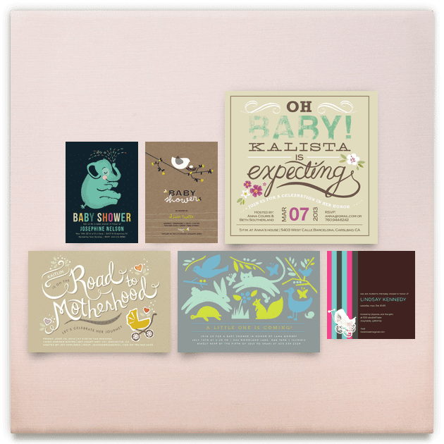 Baby Shower by Lindsay, see more baby shower invitations