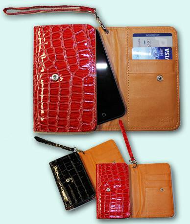 vegan leather clutch