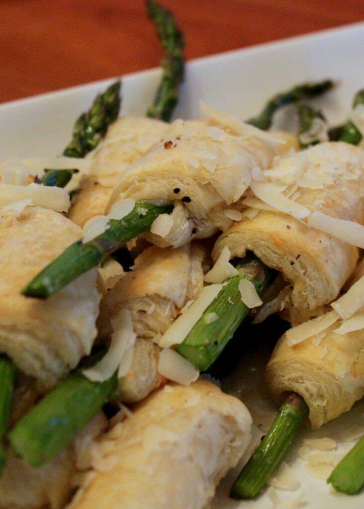 Roasted Asparagus Wrapped In Puff Pastry See Mom Click