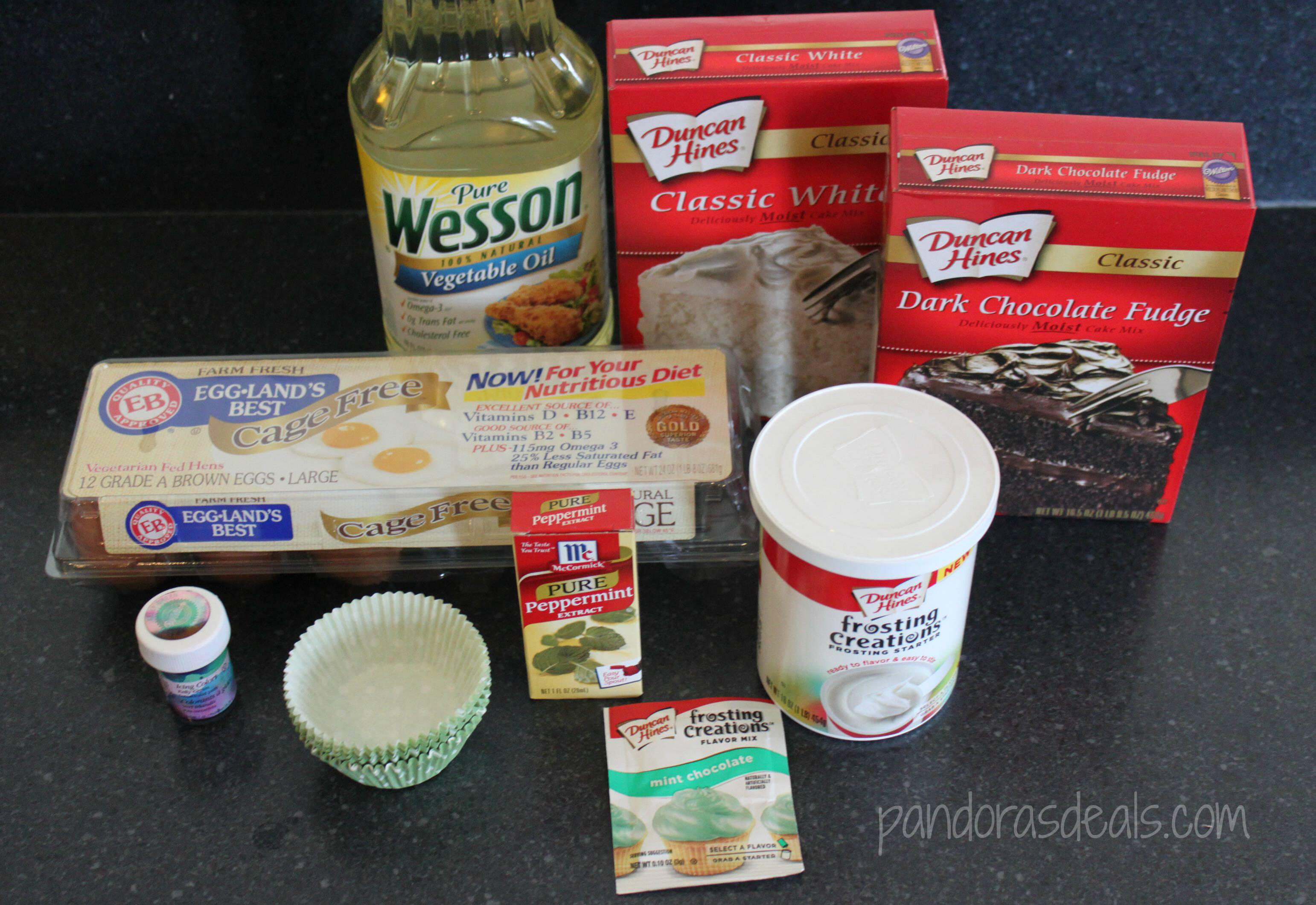 Chocolate Mint Cupcakes