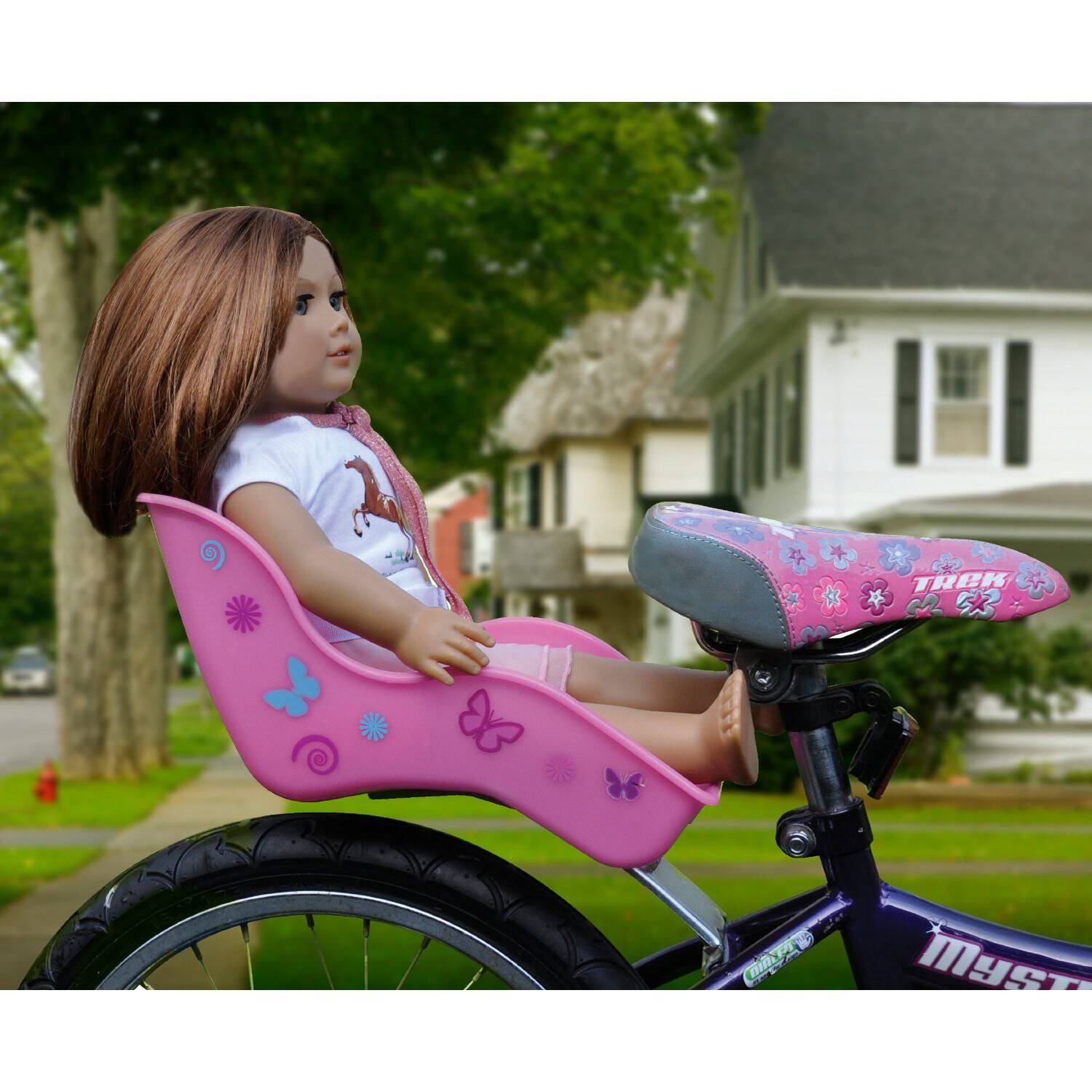 bike seat for a doll