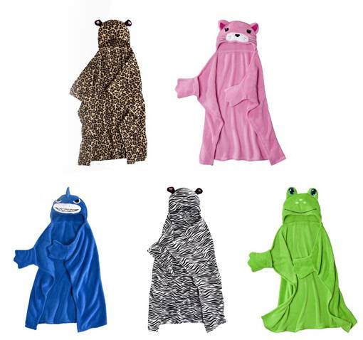 Hooded Animal Blankets
