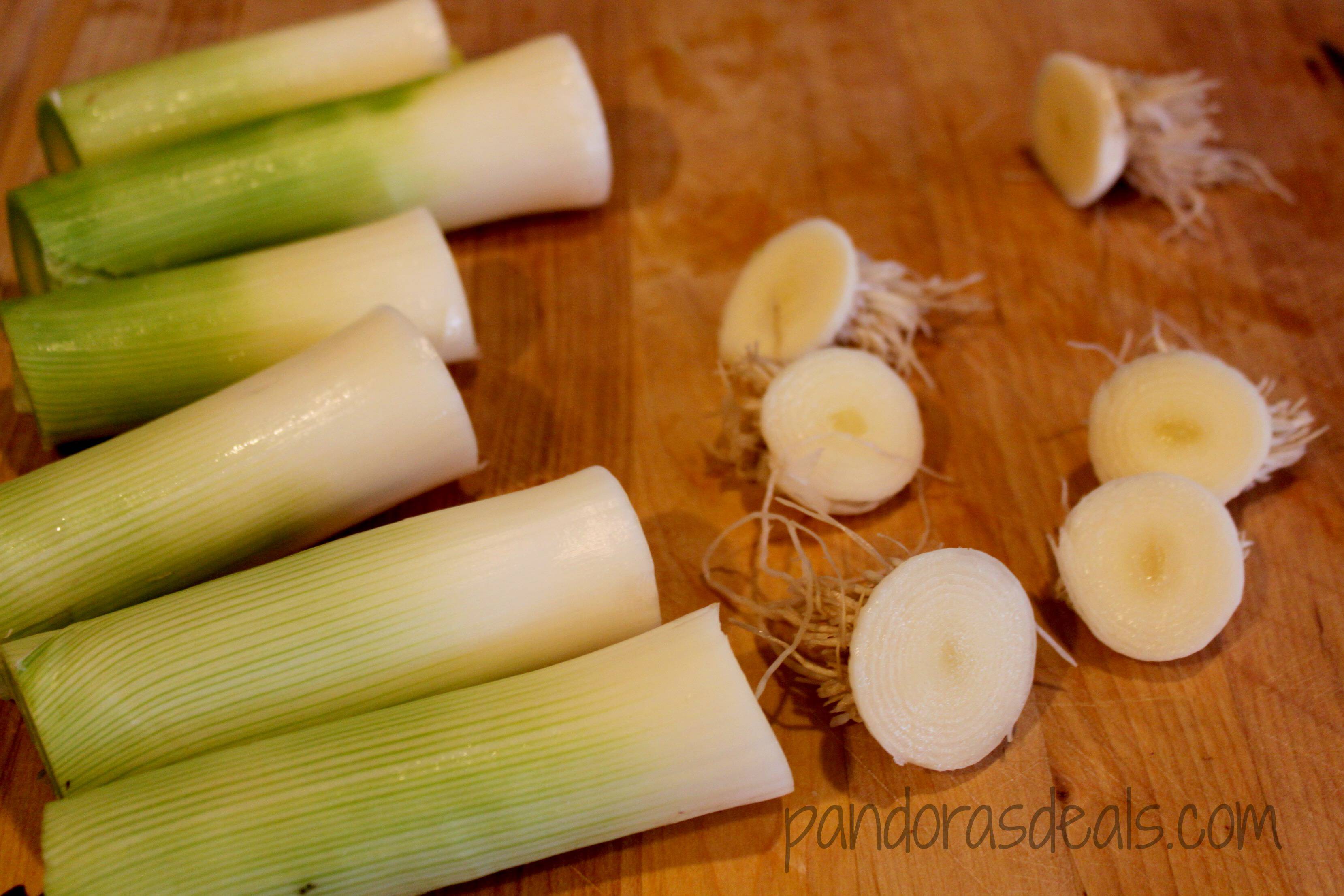 Creamy Leek & Potato Soup - See Mom Click