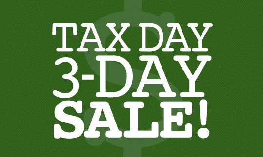 6pm tax day sale