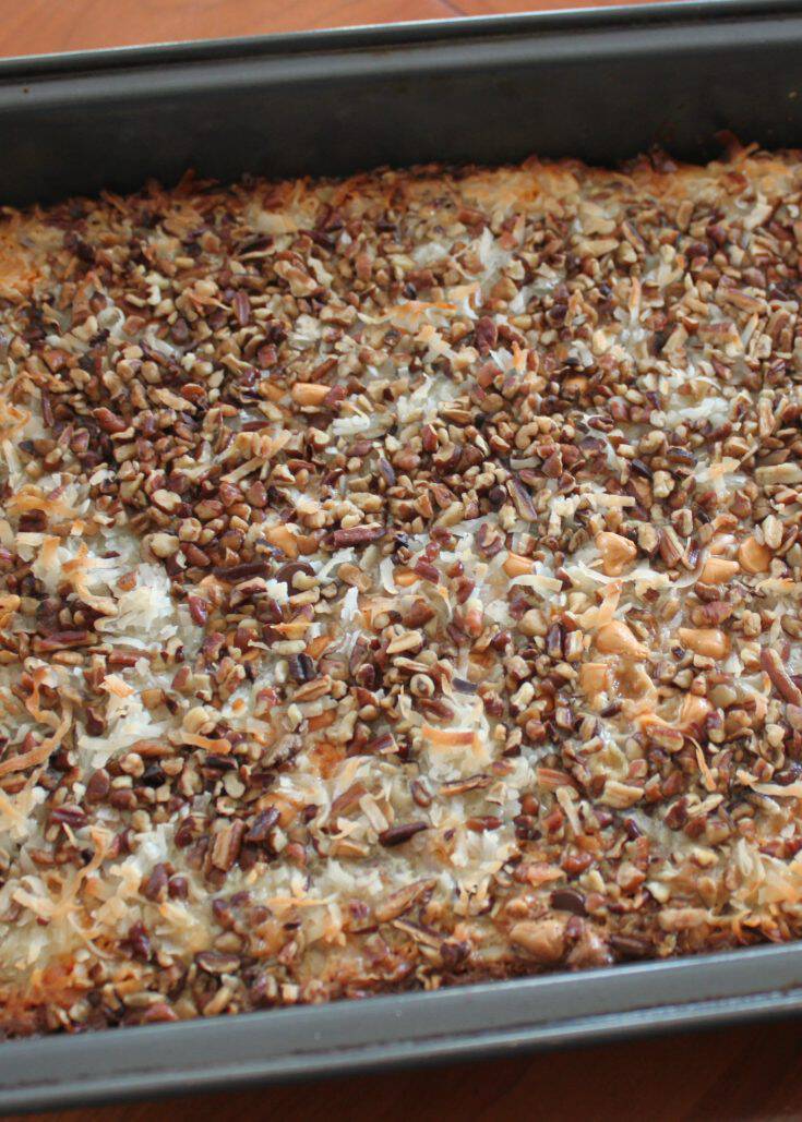 Chewy 7-Layer Cookie Bars