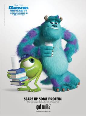 Mike and Sulley Got Milk