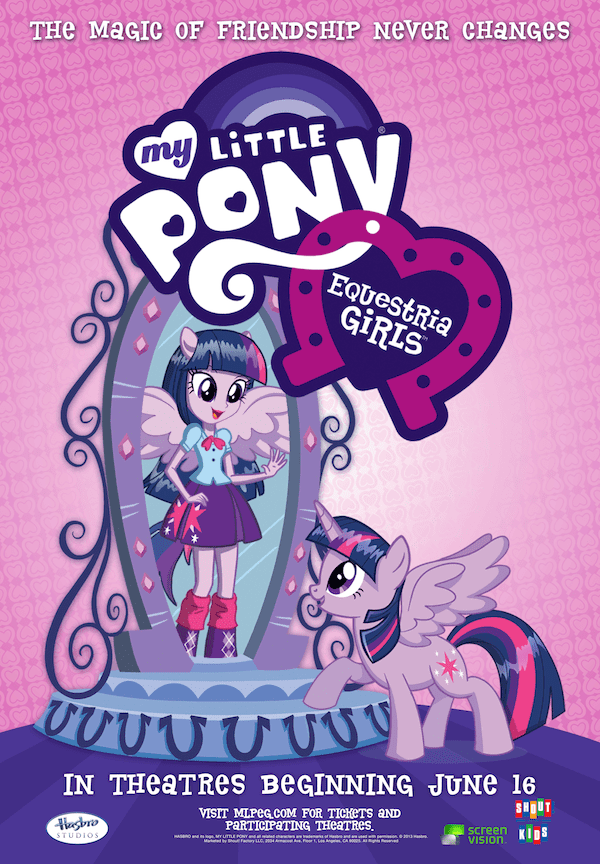 Equestria Girls Movie Poster