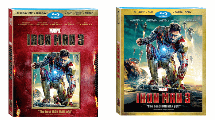 Iron Man 3 on Blu-Ray