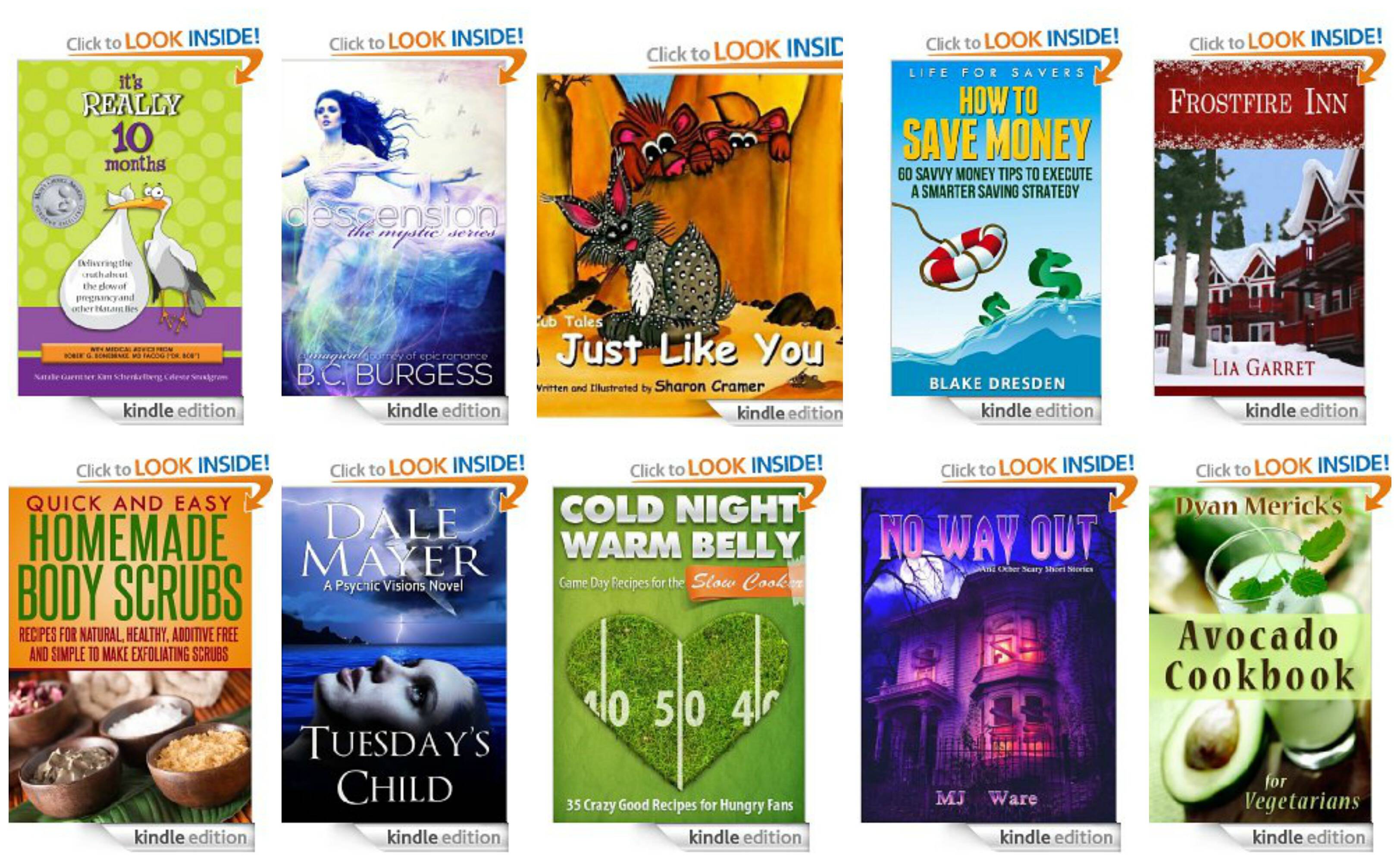 10 Free Kindle Books 9-16-13