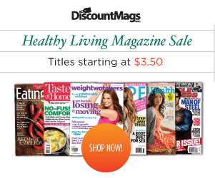 healthy living magazine sale