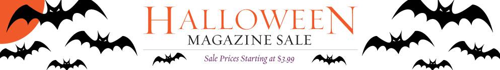 Halloween Magazine Sale