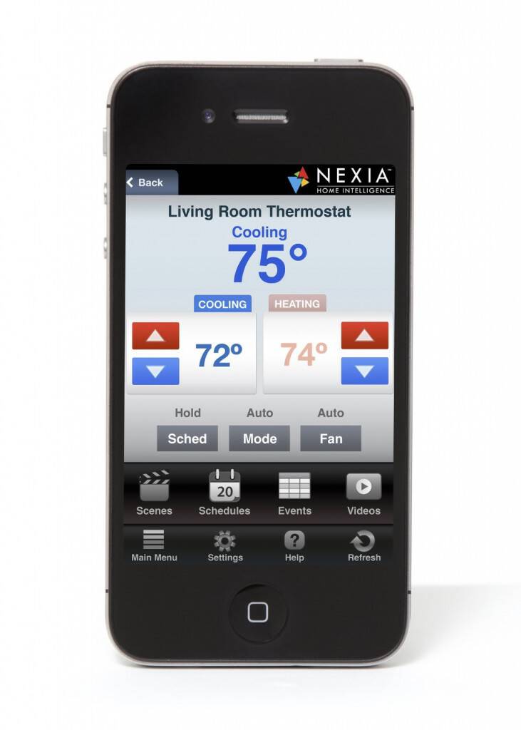 control thermostat from phone
