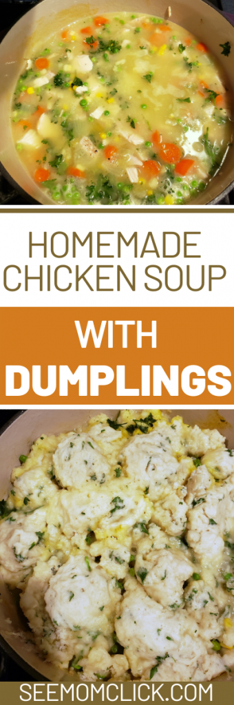 chicken soup with dumplings
