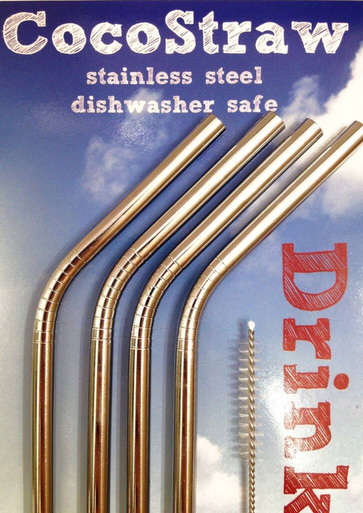 stainless steel straws