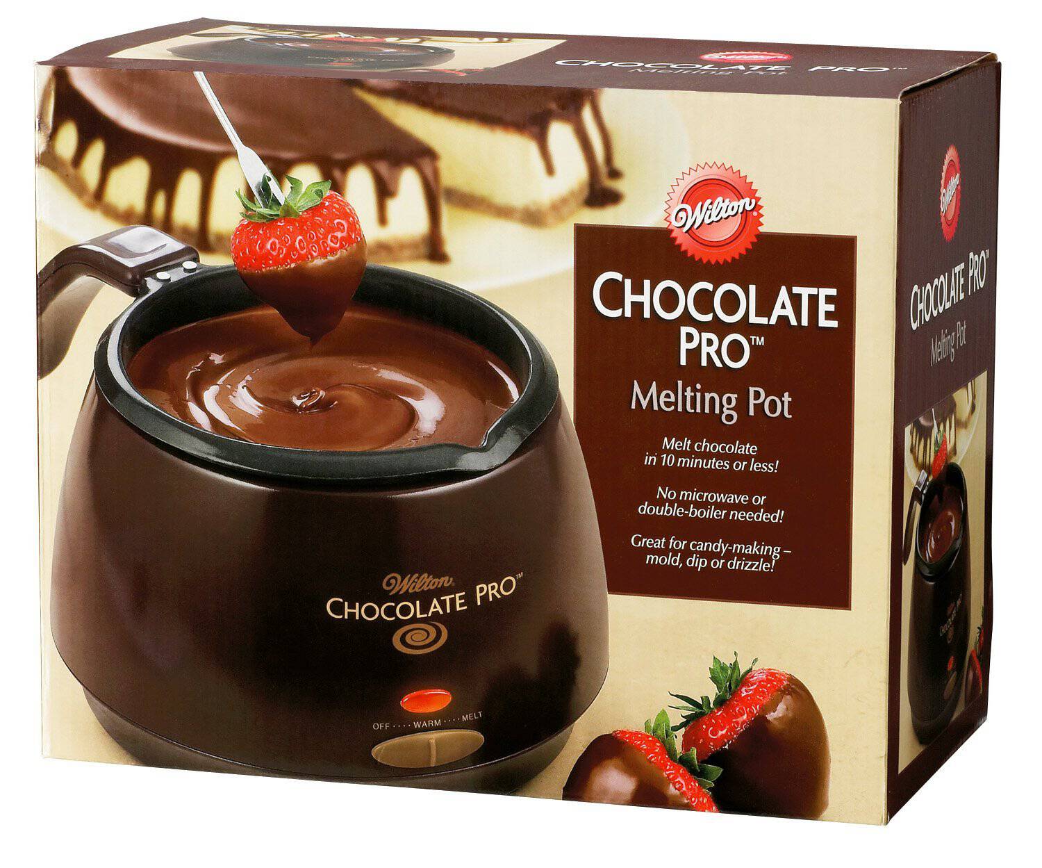 wilton chocolate pro melting pot