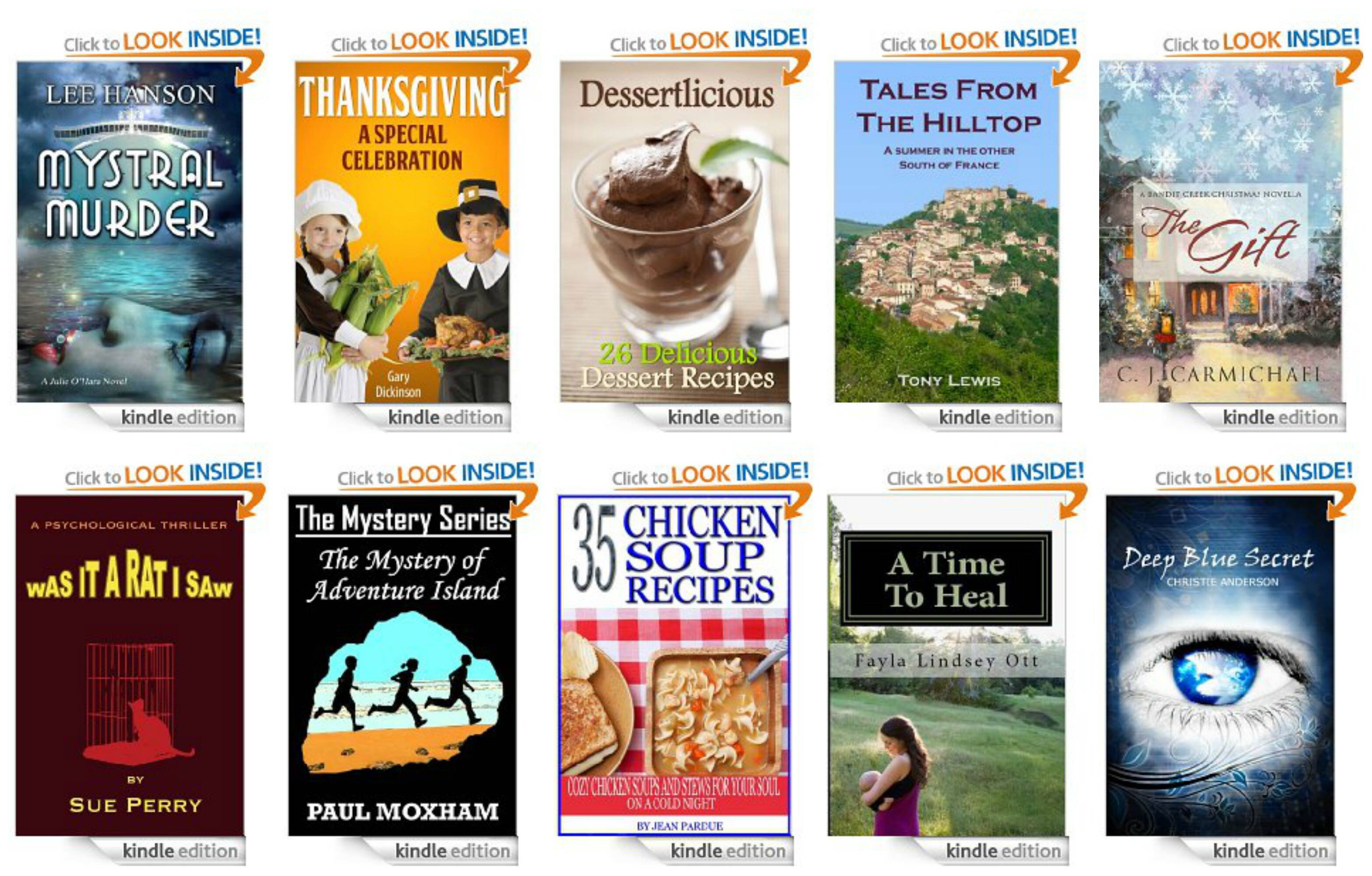10 Free Kindle Books