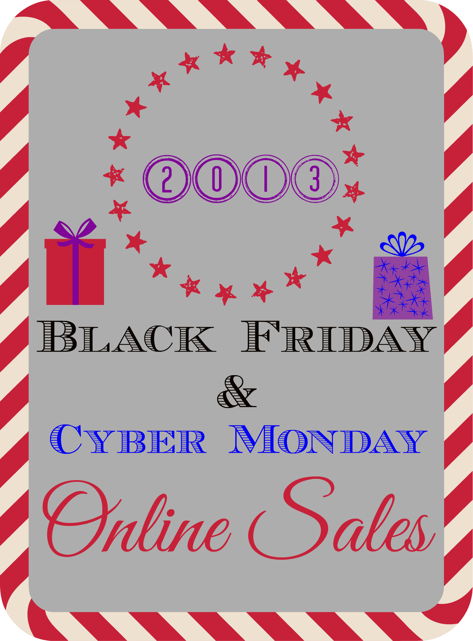 Black Friday and Cyber Monday 2013 Sales