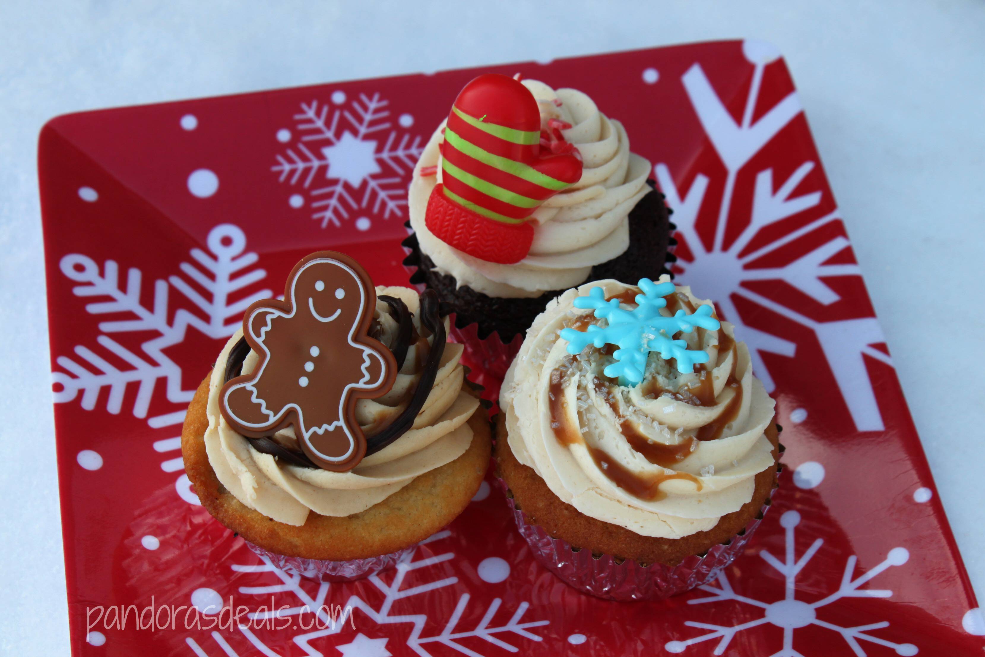 Scratch Cupcakes Holiday Cupcakes