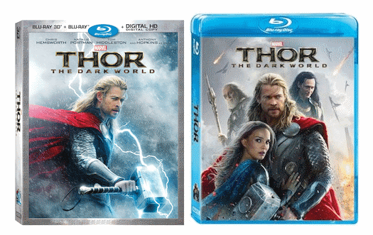 Thor The Dark World Blu-Ray