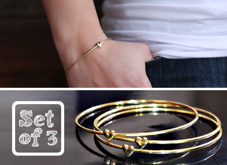 Valentine's Day Heart Bracelets