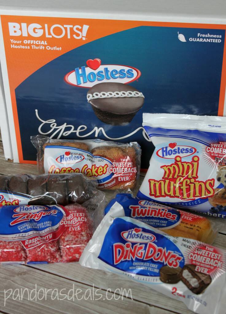 Big Lots Official Hostess Thrift Outlet