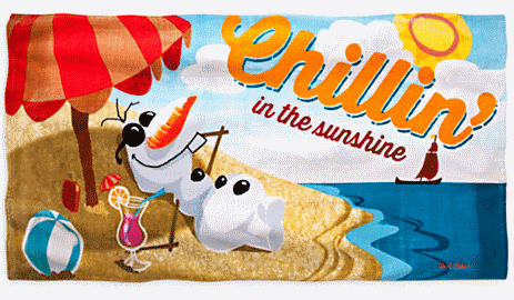 Olaf Beach Towel