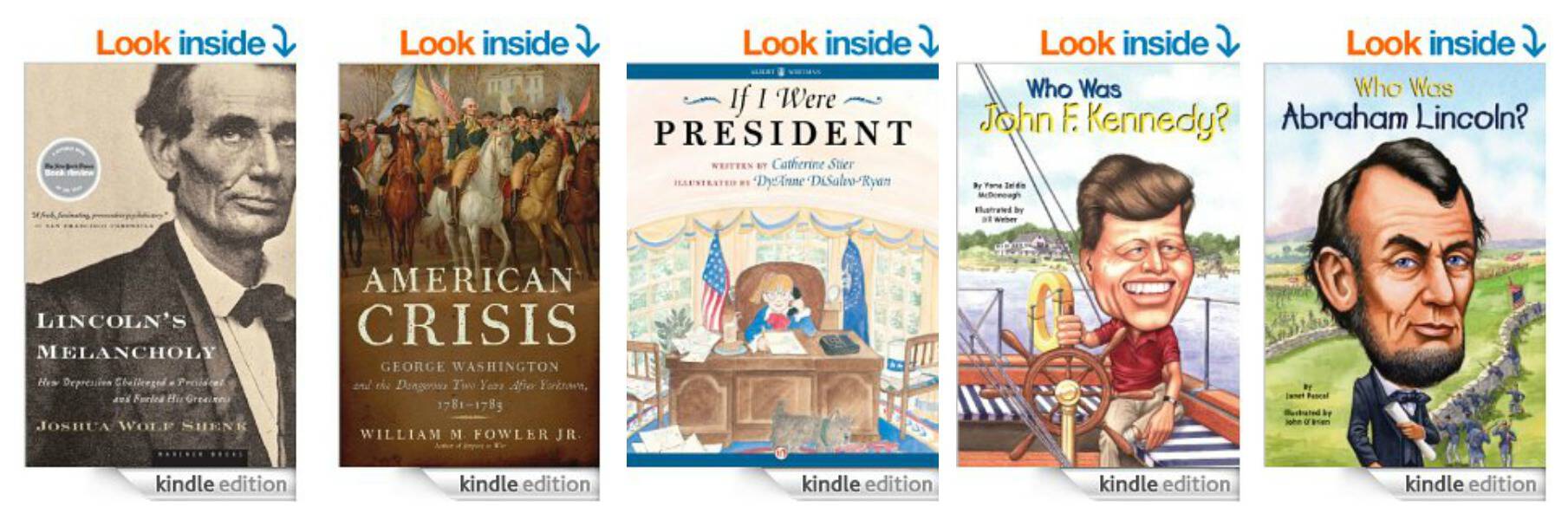 President's Day Kindle Books
