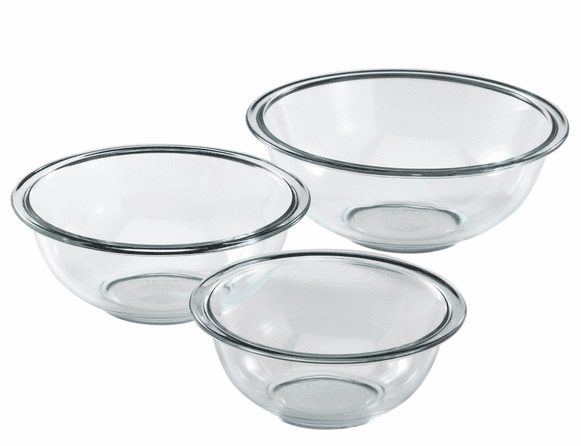 pyrex mixing bowls