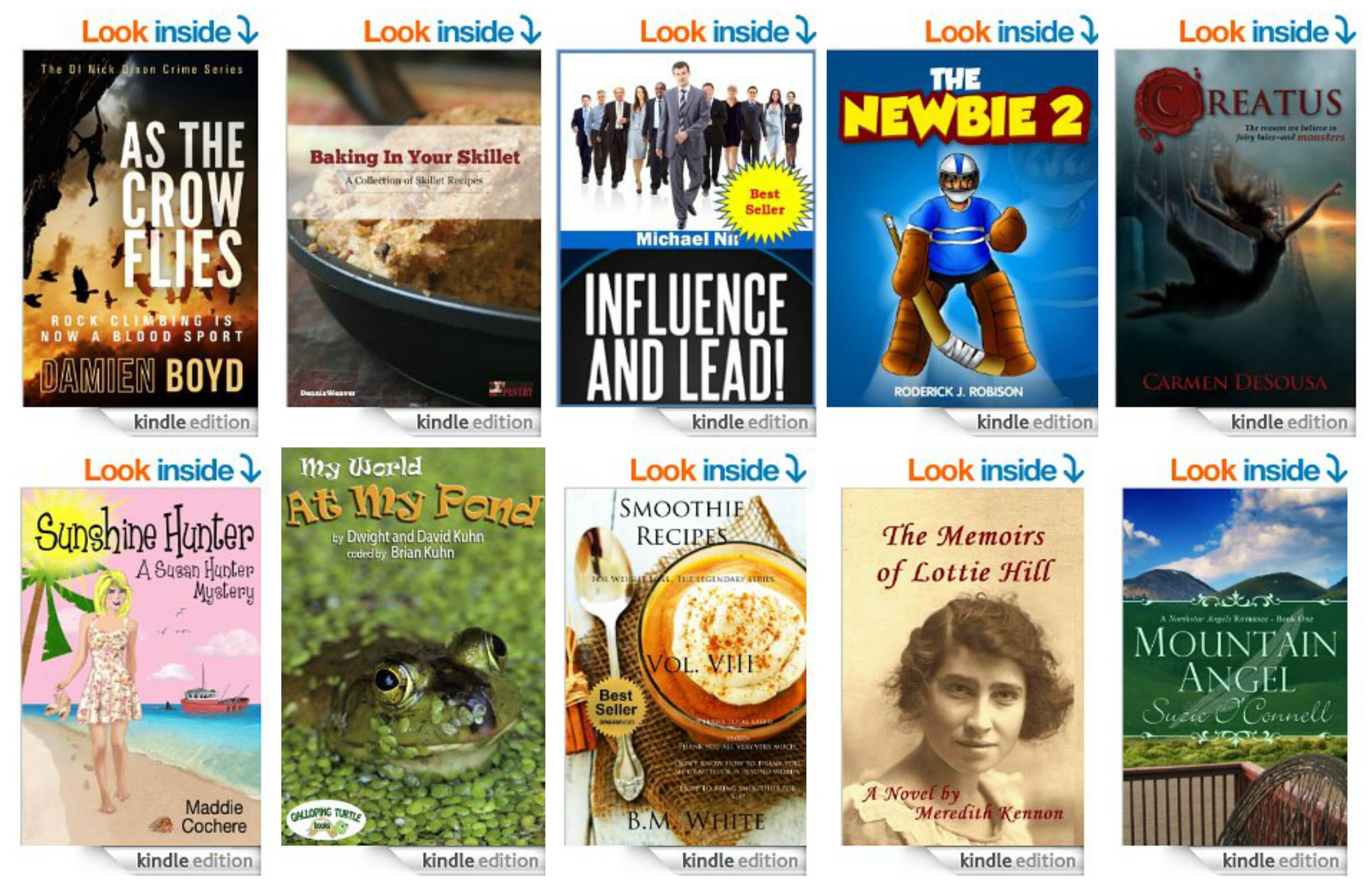 10 Free Kindle Books 3-18-14