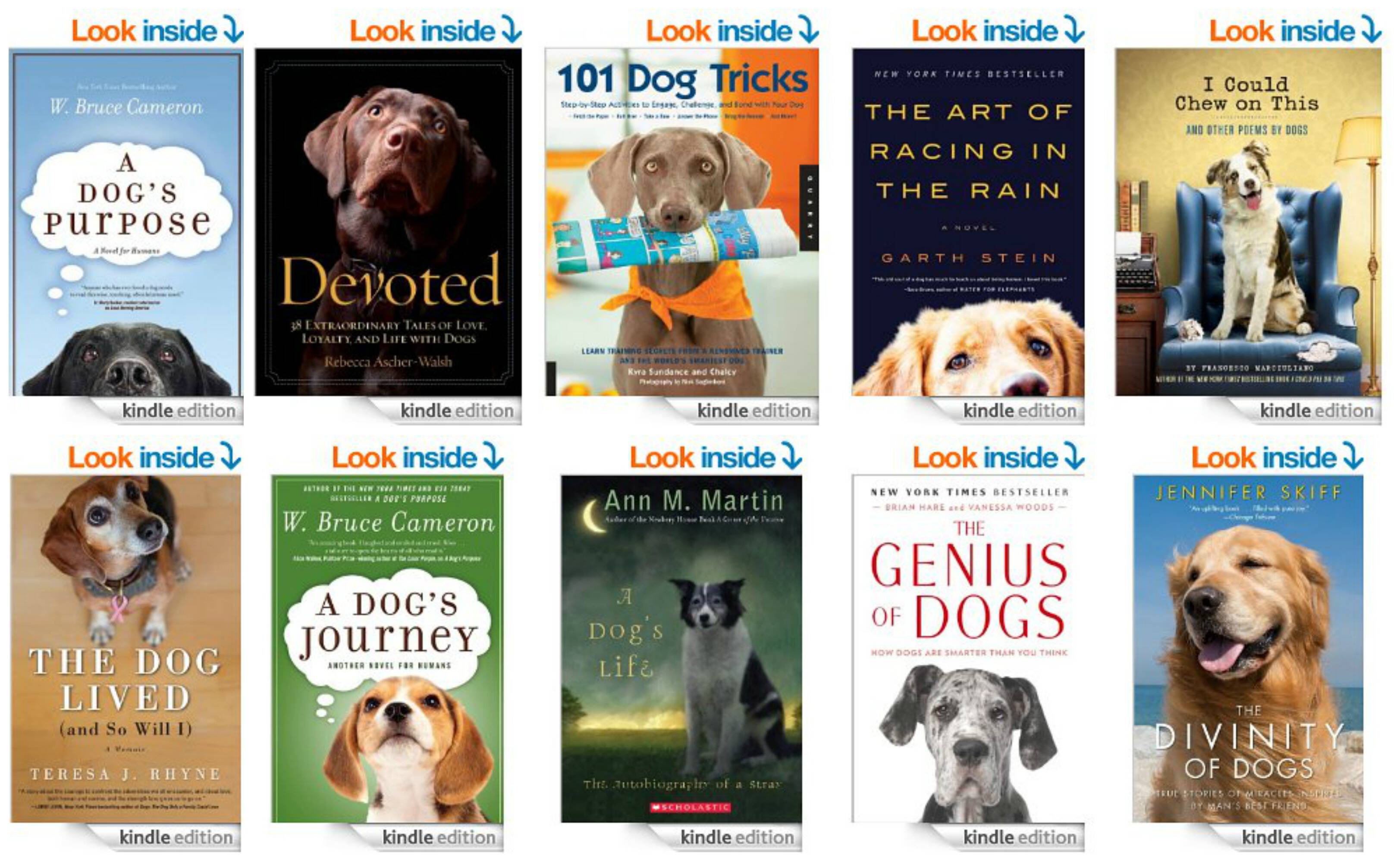 Top 10 Kindle Books for Dog Lovers