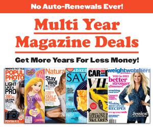 Multi-Year Magazine Sale