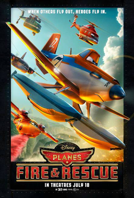 Planes Fire And Rescue Poster