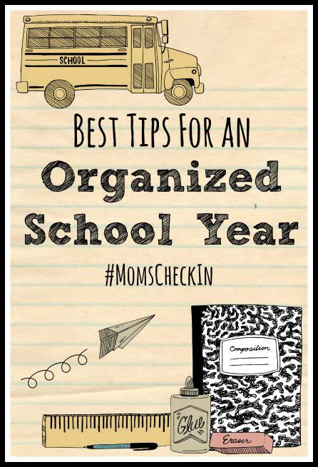 Best Tips for an organized school year