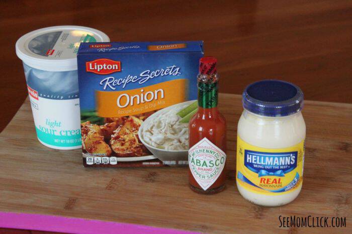 Creamy Chipolte Onion Dip Recipe