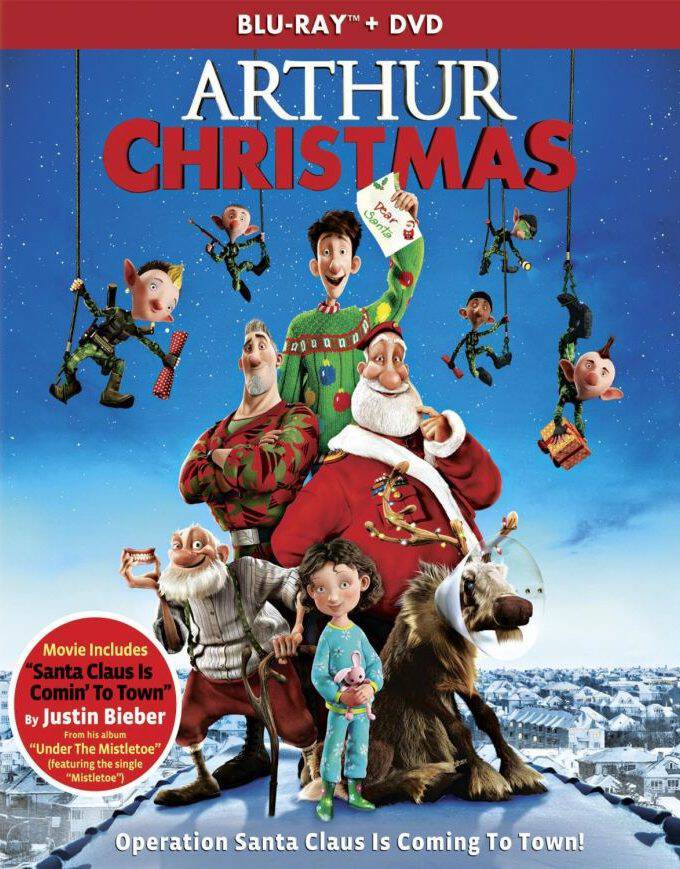 Arthur Christmas on Blu-Ray