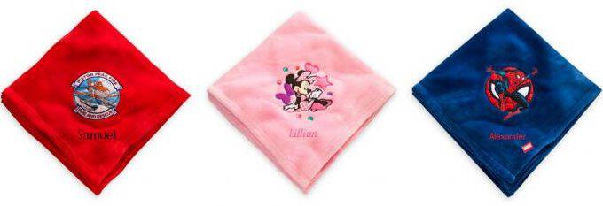 Disney Store Fleece Throws
