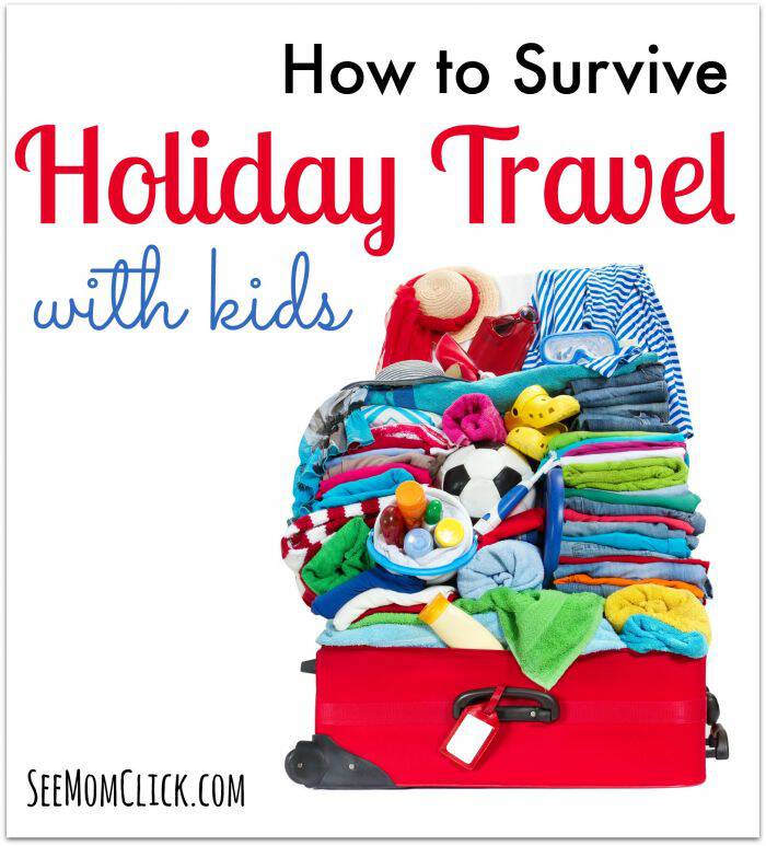 Are you hitting the road or skies, this holiday season? Traveling with kids can be tough. Check out these tips on How to Survive Holiday Travel with Kids.