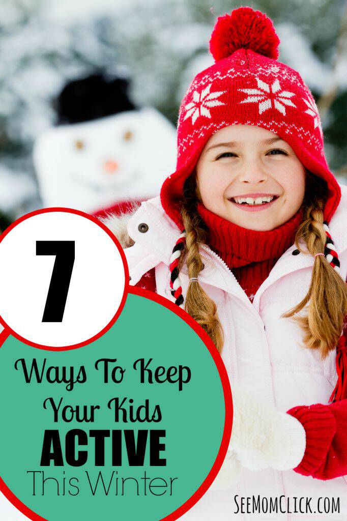 Struggling to keep the kids from being bored and inactive in this cold weather? Here are some ideas for ways to keep your kids active this winter that they'll love!